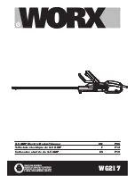 Preview for 1 page of Worx WG217 Owner'S Manual