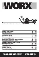 Preview for 1 page of Worx WG261E Manual