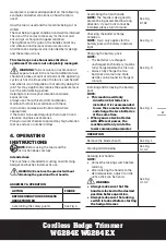 Preview for 11 page of Worx WG284E Safety And Operating Manual