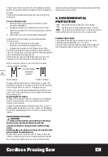 Preview for 20 page of Worx WG324E Original Instructions Manual