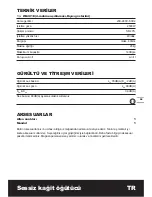 Preview for 93 page of Worx WG401E Original Instructions Manual