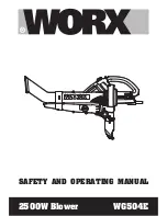 Worx WG504E Safety And Operating Manual preview