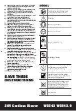 Preview for 8 page of Worx WG543 Manual