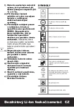 Предварительный просмотр 76 страницы Worx WG547E Manual