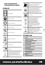 Preview for 91 page of Worx WG583E Manual