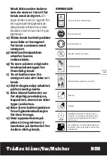 Preview for 99 page of Worx WG583E Manual