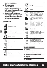 Preview for 108 page of Worx WG583E Manual