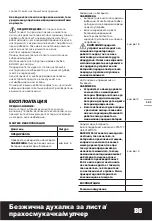 Preview for 131 page of Worx WG583E Manual