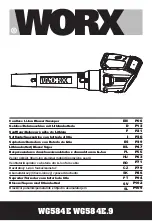 Preview for 1 page of Worx WG584E Manual