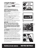 Preview for 11 page of Worx WG776E Safety And Operating Manual