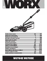 Preview for 1 page of Worx WG784E Original Instructions Manual