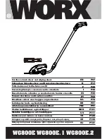 Preview for 1 page of Worx WG800E Original Instructions Manual