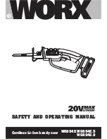 Worx WG894E Safety And Operating Manual preview