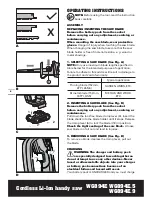 Preview for 8 page of Worx WG894E Safety And Operating Manual