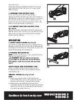 Preview for 9 page of Worx WG894E Safety And Operating Manual