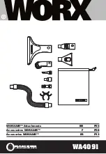 Worx WORXAIR WA4091 Product Manual preview