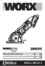 Worx WorxSaw WX523L Manual preview