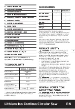 Preview for 7 page of Worx WorxSaw WX523L Manual