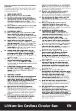 Preview for 8 page of Worx WorxSaw WX523L Manual