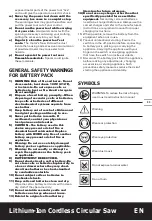 Preview for 11 page of Worx WorxSaw WX523L Manual