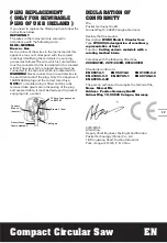 Preview for 17 page of Worx WorxSaw XL WX429 Original Instructions Manual