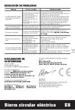 Preview for 57 page of Worx WorxSaw XL WX429 Original Instructions Manual