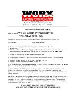 Preview for 1 page of Worx WR 233 Installation Instructions