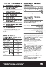 Предварительный просмотр 61 страницы Worx WT463 Original Instructions Manual