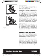 Preview for 14 page of Worx WT525 Manual