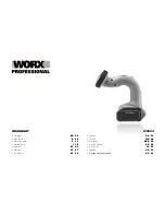 Worx WU024 Manual предпросмотр