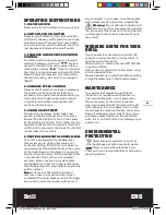 Preview for 7 page of Worx WU100 Manual