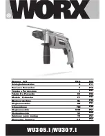 Preview for 1 page of Worx WU305.1 Manual