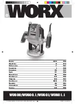 Worx WU600 Operating Instructions Manual предпросмотр