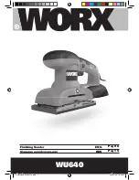 Worx WU640 User Manual preview