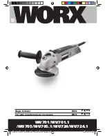 Предварительный просмотр 1 страницы Worx WU701 Operating Instructions Manual