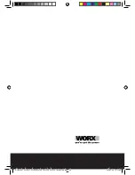 Предварительный просмотр 24 страницы Worx WU701 Operating Instructions Manual