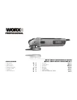 Предварительный просмотр 1 страницы Worx WU707 Original Instructions Manual