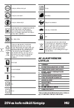 Preview for 66 page of Worx WX-JCR Original Instructions Manual