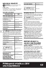 Preview for 82 page of Worx WX-JCR Original Instructions Manual