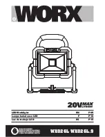 Preview for 1 page of Worx WX026L Manual