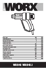 Preview for 1 page of Worx WX041 Original Instructions Manual