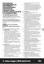 Предварительный просмотр 45 страницы Worx WX094 Original Instructions Manual