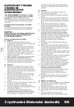 Предварительный просмотр 60 страницы Worx WX094 Original Instructions Manual