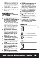 Предварительный просмотр 61 страницы Worx WX094 Original Instructions Manual