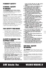 Предварительный просмотр 3 страницы Worx WX095 Safety And Operating Manual