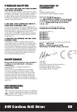 Preview for 11 page of Worx WX101 Original Instructions Manual