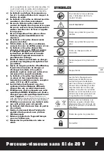 Preview for 21 page of Worx WX101 Original Instructions Manual