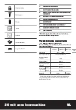 Preview for 45 page of Worx WX101 Original Instructions Manual