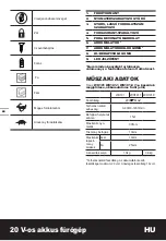 Preview for 60 page of Worx WX101 Original Instructions Manual