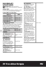 Preview for 62 page of Worx WX101 Original Instructions Manual